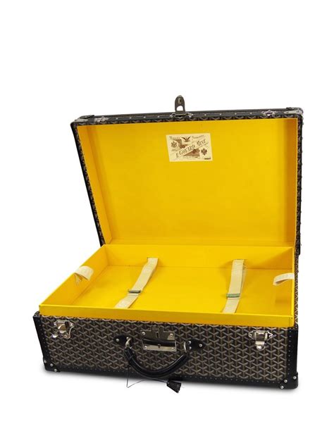 goyard trunk set|pre owned Goyard bags.